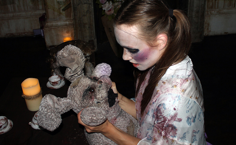 After Dark at House of Frankenstein dollshouse